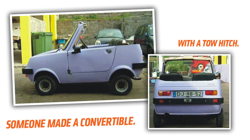Illustration for article titled The Sado 550 Is A Fantastically Weird Car You've Never Heard Of
